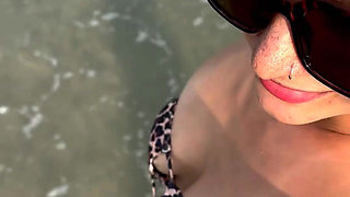 Sexy Bikini Chill on the Tropical Beach