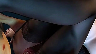 Hot Chick Booty Bounce: Render Ready - 3D Animation Hentai