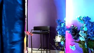 Small tit brunette banged on the floor