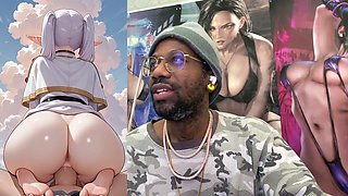 Taut Shaven Vulva Vulva Slurper Fuck-stick Taunting You, Teenie Puss Is Too Cock-squeezing For StepDaddy, Rebecca Cowgirl Nailing, Big Bum Frieren Switch roles Cowgirl Pummeling, AI Generated