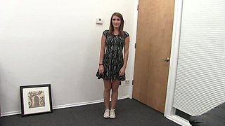 Blonde Teen Brandi's First Anal Experience - Backroom Casting Couch Fail
