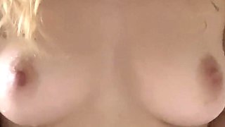 Amateur short haired teen brunette with