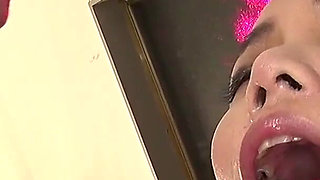 Aesthetic Tongue Bath. Koyuki Amano Came for a Facial... but Tomoka Akari’s Spit Transformed Her Into a Mess