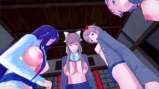 Futa taker pov, futa pov, ddlc monika