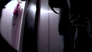 Shaved Slut Gets Cum Tits