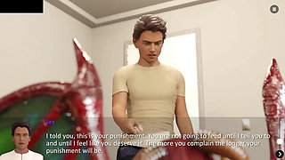 Demoness Sucks Cock While GF Swings - the Spellbook Corruption Route #6 Animated Sex Game