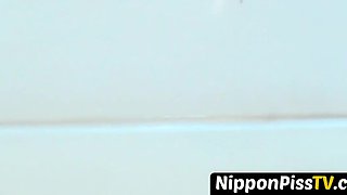 NipponPissTV.com - Beautiful Japanese babes peeing and having fun in public