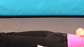 Couples Stomach Pressing Fun Time - Belly Punch E02 - MILF Stella