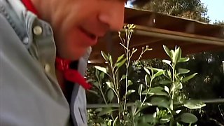 Johnny Thrust, Blair Segal And Dave Hardman In Gorgeous Blair Wants To Be Doggystyle Fucked Outdoors Like A Little Slut