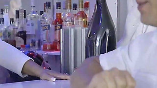 Sexy Susi Get Both Holes Pounded Hard and Deep by Huge Dick at the Bar