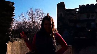 Amateur girlfriend gives blowjob and fucks pov