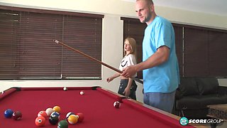 A Game Of Pool Leads To A Shagging - Alyssa Branch