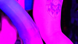 Gaping ass fetish toying from clit pumped anal booty slut