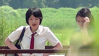 Japanese teens 18+ gush piss