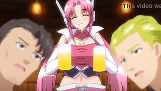 Busty Blonde Hentai Anal Creampie & Cum in Mouth