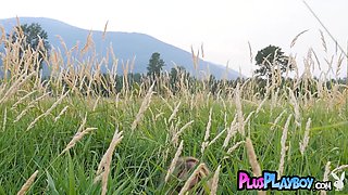 Wild blond hair lady Anna Katarina looks amazing