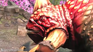 Cartoon 3d teen rough fantasy sex