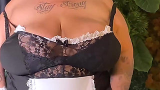 Mary Juana the Big Saggy Boobs BBW Maid