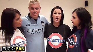 Scarlett and Carla's big tits scene