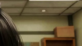 Sexy futa teacher gets monster cock anal