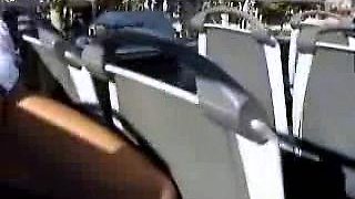 Amateur hottie fucked outdoor in public