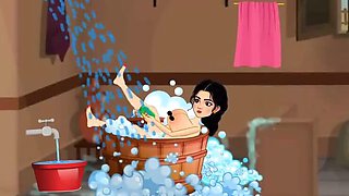 Hot Hindi Cartoon Sex - Rekha & Jagan Wild Fuck in Forest