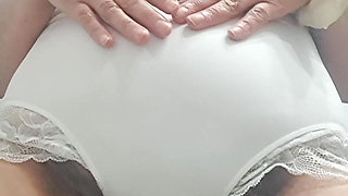 Big MILF in Panties, Hairy View
