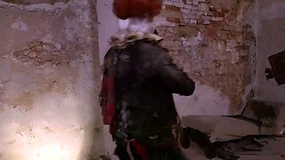Pennywise fucks adorable young babe the hard way