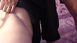 My Stemom Loves Sucking Dicks and Showing Her Voluptuous Ass to Tight in Pantyhose!