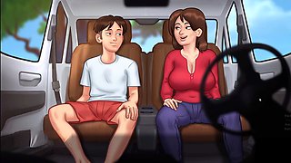 Summertime saga mia, big boobs big ass, cartoon animated