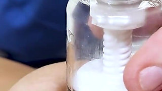 Latex Medical Play: Latina in Restraints, Gagged and Made to Orgasm (hd + Bts)