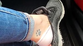 Black Amateur Explore Hot Foot Fetish