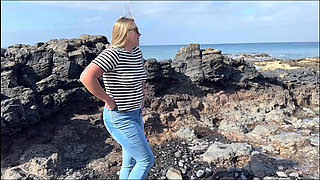 Another Beach Accident - Wet Jeans by the Shoreline
