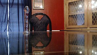 tinytwat masturbating on my sisters kitchen table
