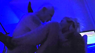 Classy mature couple, sexy hard fuck on a chair. Real amateur xxx