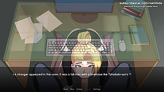 Naruto: Kunoichi Trainer - Hot Blonde Secretary Babe with a Big Perfect Ass and Anal Sex with Creampie at Office