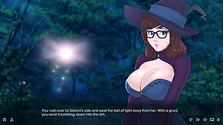 Witch and Fae Threesome -quickie Fantasy Adventure #3 Adult Game Gameplay